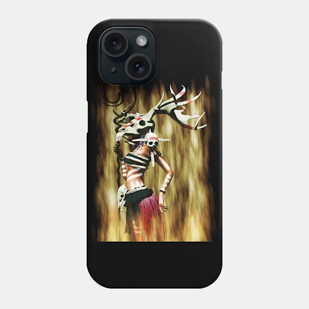 The necromancer Phone Case by Liquid Feline