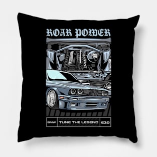 Bmw E30 Roar Power Pillow