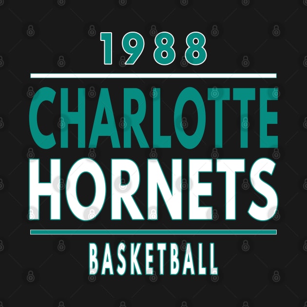 Charlotte Hornets Basketball Classic by Medo Creations