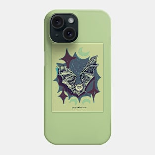 batsy batsy | mint sky version Phone Case