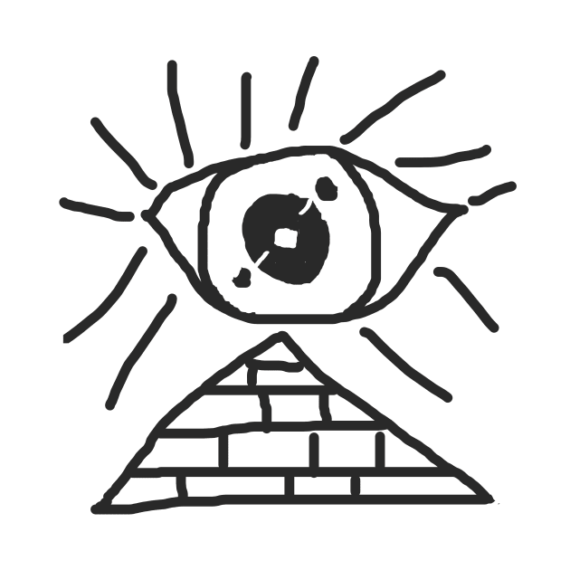 The big eye on pyramid by Strange-desigN