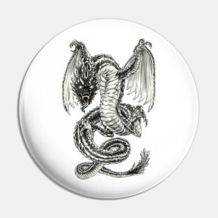 Black Dragon Pin