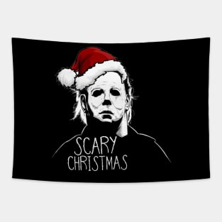 Scary Christmas From Michael Myers Tapestry