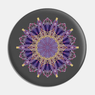 Early Spring Mandala Pin