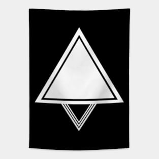 Triangle art Tapestry