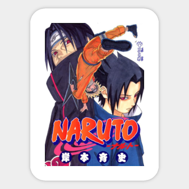 Naruto Anime And Manga Sticker Teepublic