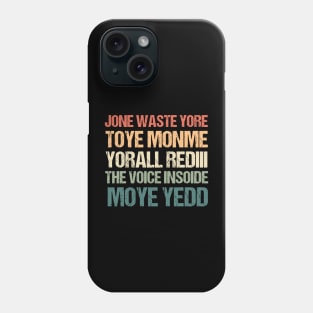 JONE WASTE YORE Funny I Miss You Jone Waste Yore Toye Monme Phone Case