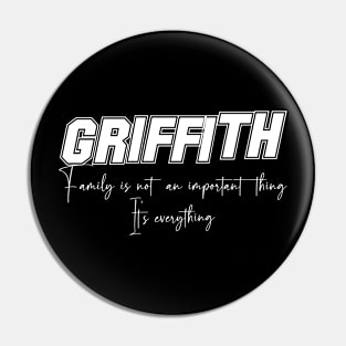 Griffith Second Name, Griffith Family Name, Griffith Middle Name Pin