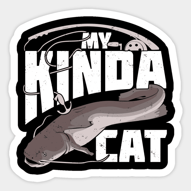 Catfish Fishing Fisherman Gift - Catfish - Sticker