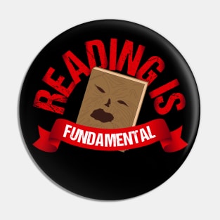 Necronomicon - Reading is Fundamental Pin