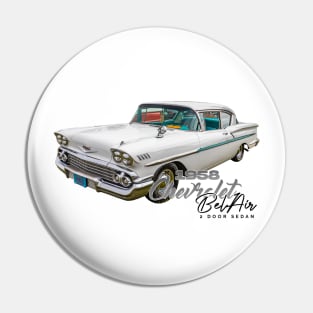 1958 Chevrolet Bel Air 2 Door Sedan Pin