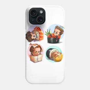 Team Free Will 2.0 Sushis Phone Case