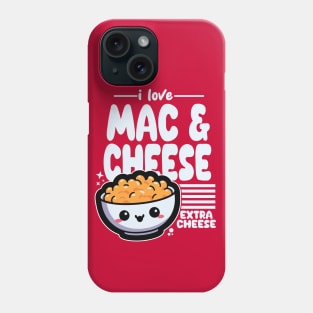 Kawaii Macaroni Cheese Lovers Phone Case