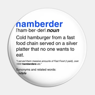 Hamberder definition Pin