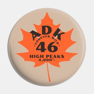 ADK 46 Peaks Pin