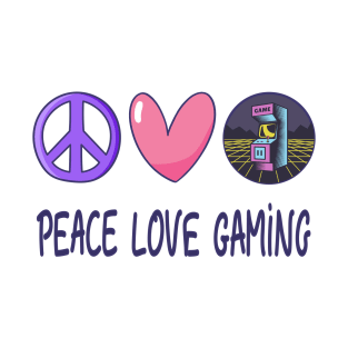 Peace Love Gaming T-Shirt