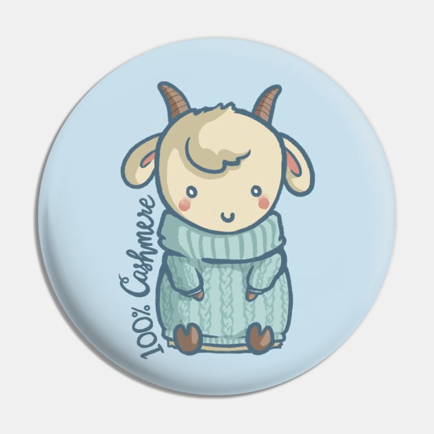 100% Cashmere Pin by mschibious