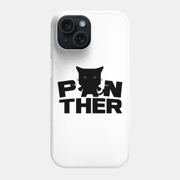 Black Panther Phone Case by potch94