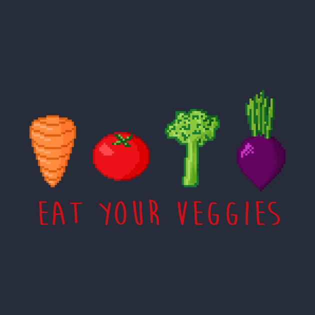 EAT UR VEGGIES by kaibutsu