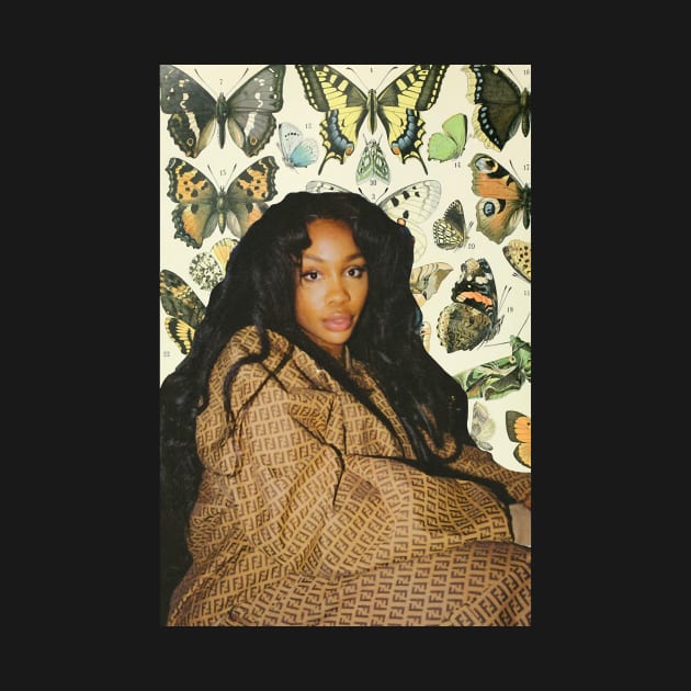 SZA A Star Rising With Empowering Anthems Celeb by Roselyne Lecocq