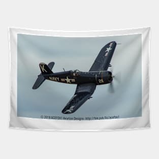 F4U-7 Corsair Fast-Pass Tapestry