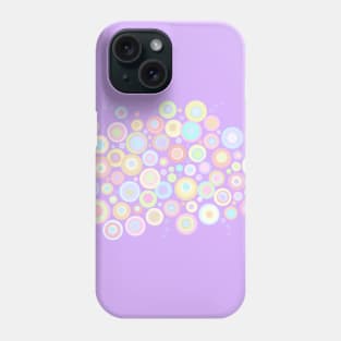 Pastel Polka Dot Flower Garden Phone Case