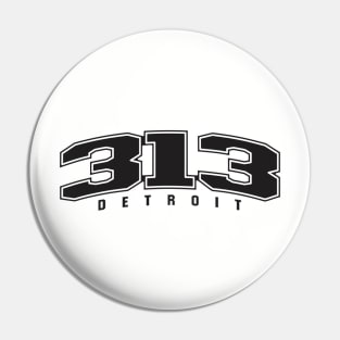 313 Detroit Pin