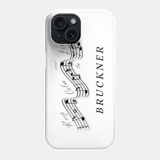 Anton Bruckner - Keep calm and listen to - Best Classical Music Composer Phone Case