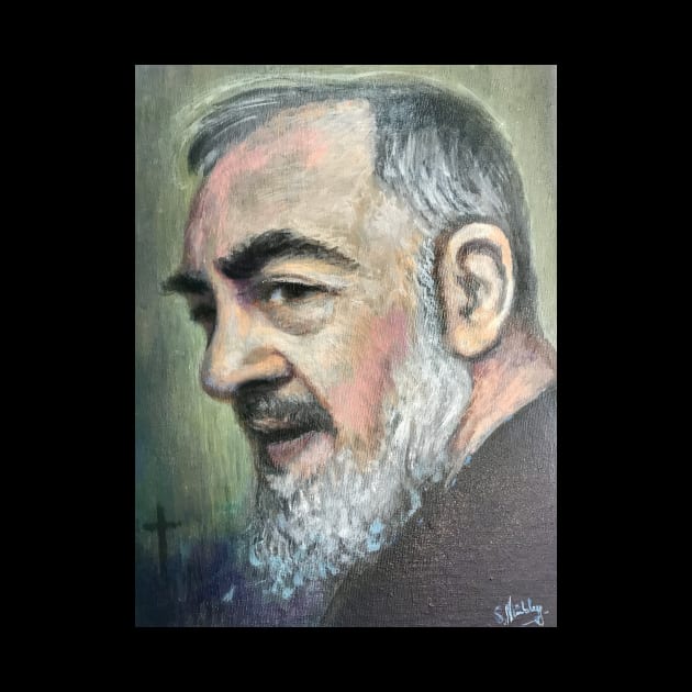 Padre Pio by artdesrapides