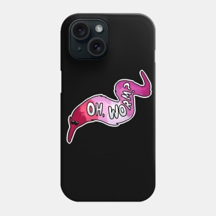 LGBTQ+ Lesbian Pride Worm on a String Phone Case