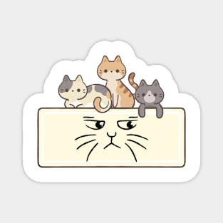 cats lover 2024 Magnet