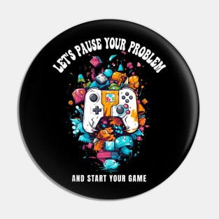 Gaming Quotes Pin