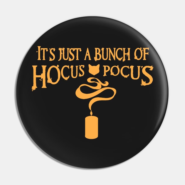 Hocus Pocus (Orange) Pin by TreyLemons