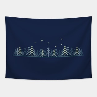 Big Dipper Treeline Tapestry