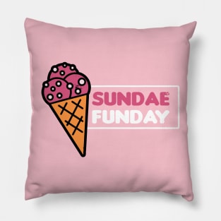 Sundae Funday Pillow