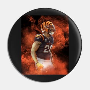 Joe Mixon Cincinnati Sports Art Pin