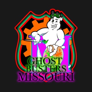 GhostBusters Missouri - Neon Pink + Classic Font T-Shirt