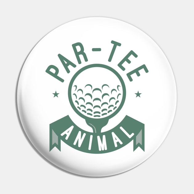 Par-Tee Animal Pin by Cherrific