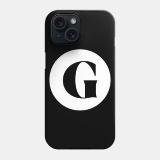 G (Letter Initial Monogram) Phone Case