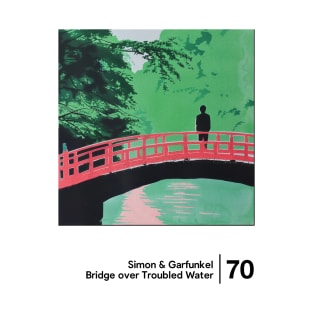 Bridge Over Troubled Water - Minimalist Artwork Design T-Shirt