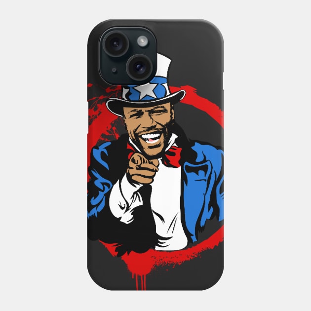 Mayweather Uncle Sam (Red Circle) Phone Case by TurntUpShop