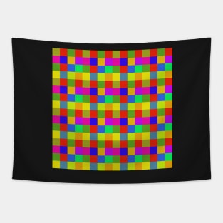 abstract colorful geometrical modern art design Tapestry