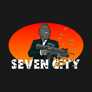 Scarface - No Blood Sunset Seven City T-Shirt