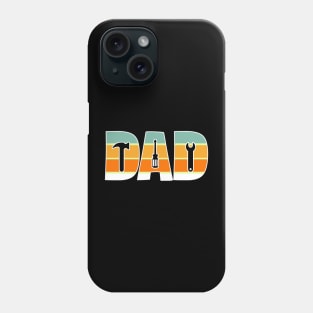 Retro Dad Mechanic Father's Day Phone Case