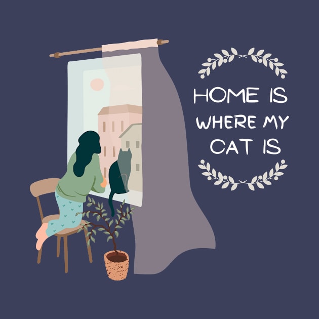 Home is where my cat is by My-Kitty-Love