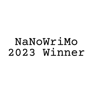 NaNoWriMo 2023 Winner T-Shirt