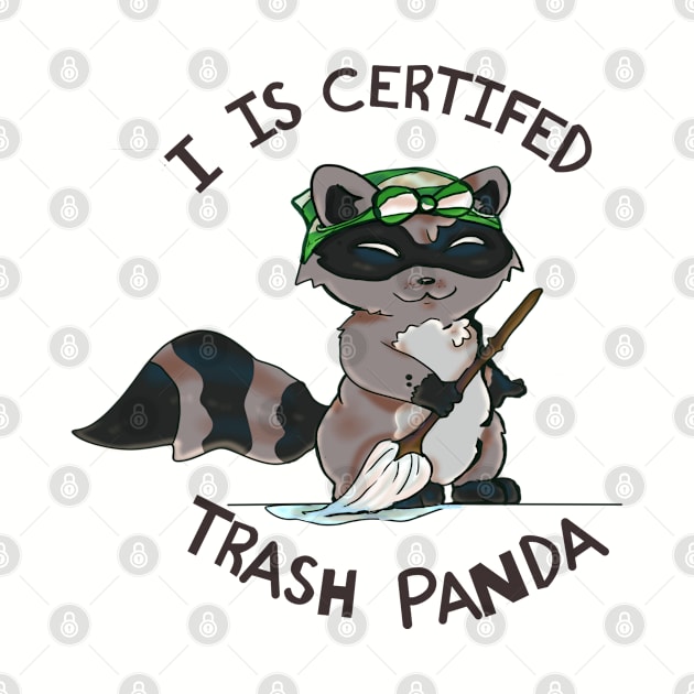 Certified trash panda by TheNeutralDragon