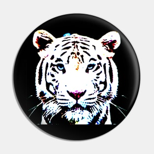 White tiger Pin