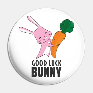 Good Luck Bunny2 Pin