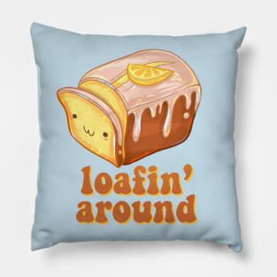 Loafing Around Pound Cake Pillow